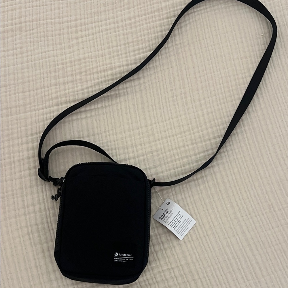 lululemon athletica Black Easy Access Crossbody
